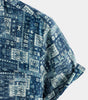 Men's Short Sleeve Printed Hawaiian Shirt