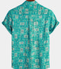Men's Short Sleeve Printed Hawaiian Shirt