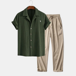 Men’s Summer Shirt & Pants Set