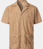 Plain cotton jacquard weave shirt