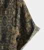 Vintage 70s Short-Sleeved Button-Up Summer Cotton Shirt for Men
