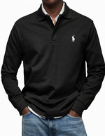 RL®  LUXURY LONG-SLEEVED POLO SHIRT