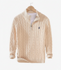 RL® Classic Cable Quarter-Zip