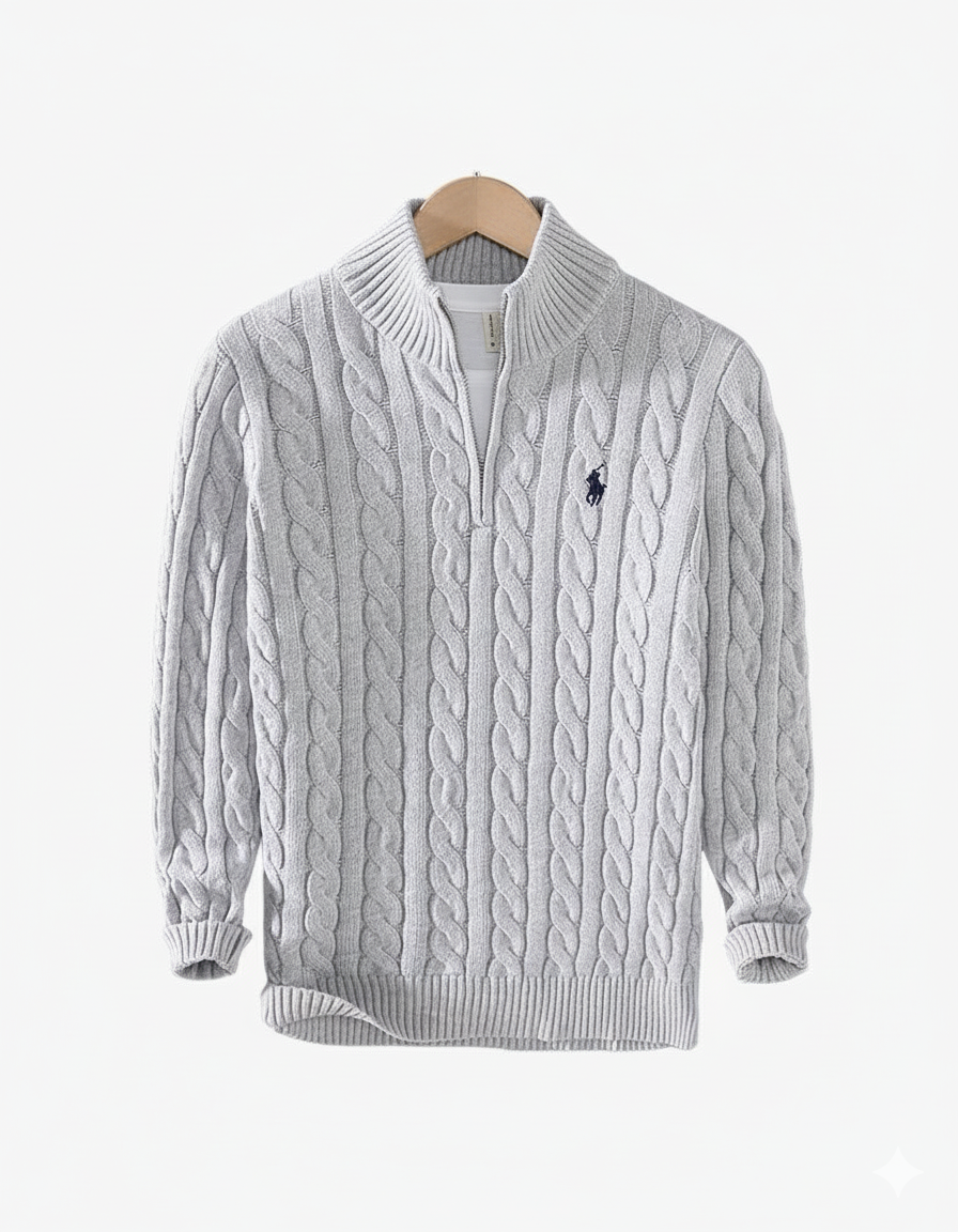 RL® Classic Cable Quarter-Zip