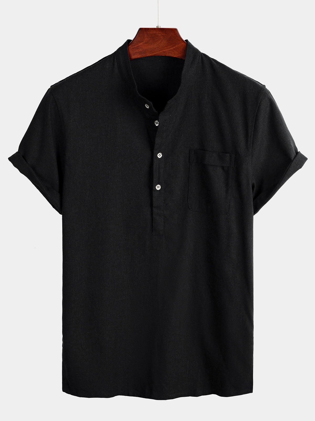 Casual Short Sleeve Holiday Shirt for Men