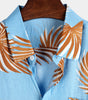 men's pure cotton shirt with Hawaiian holiday print