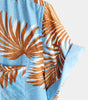 men's pure cotton shirt with Hawaiian holiday print