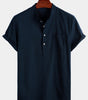 Casual Short Sleeve Holiday Shirt for Men