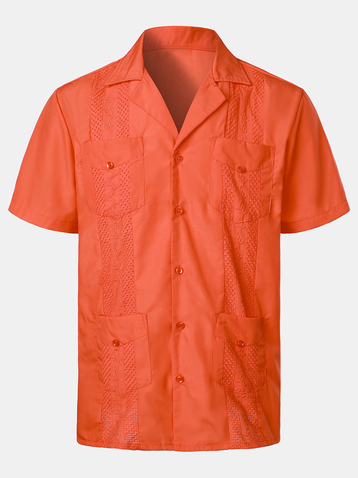 Plain cotton jacquard weave shirt