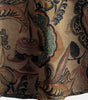 Retro Short-Sleeved Cotton Shirts for Men