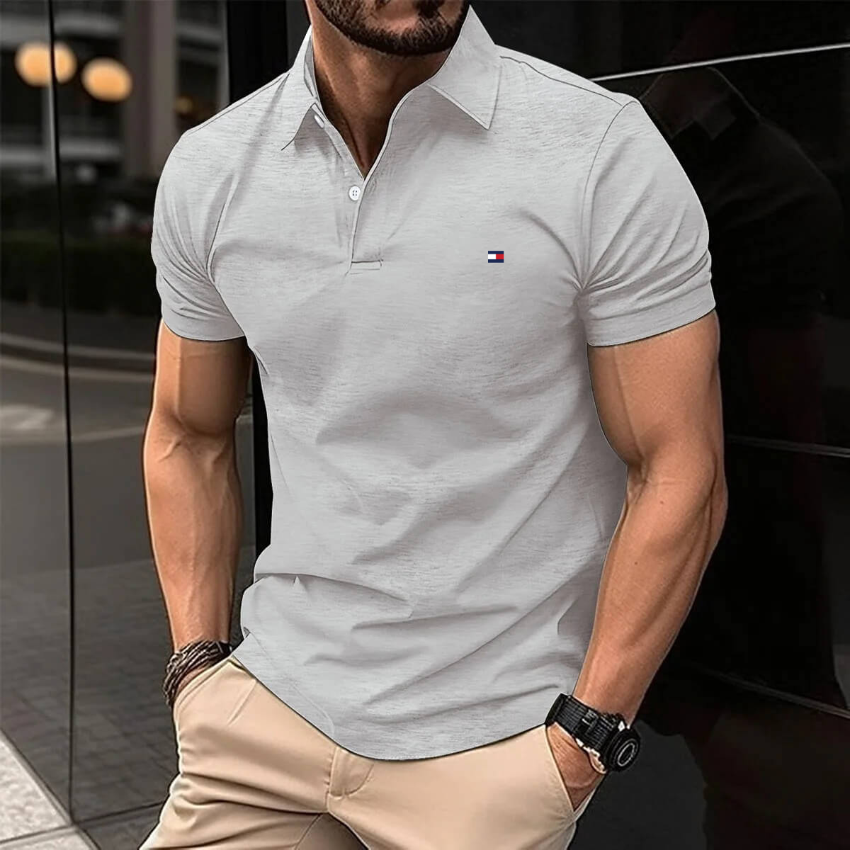 Tommy Hilfiger -  Stretch Fit Polo
