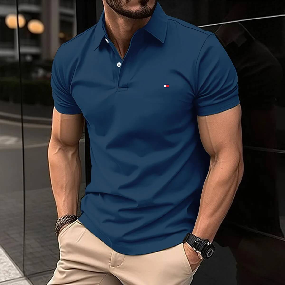 Tommy Hilfiger -  Stretch Fit Polo