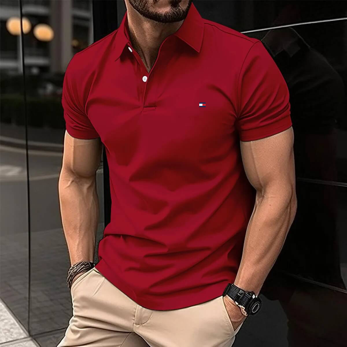 Tommy Hilfiger -  Stretch Fit Polo