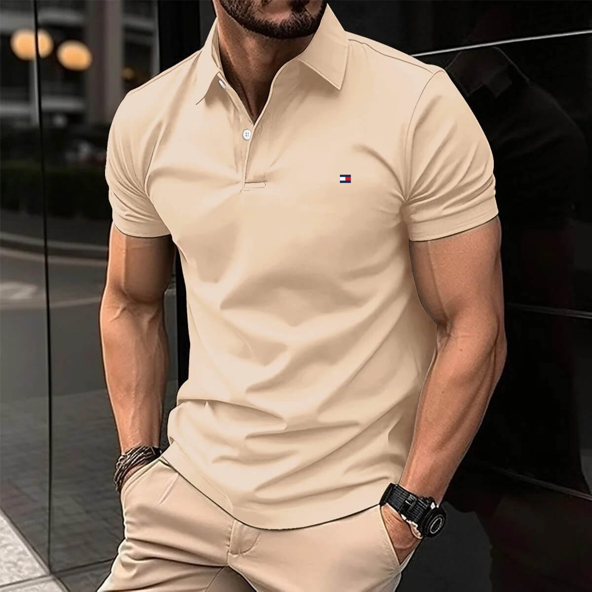 Tommy Hilfiger -  Stretch Fit Polo