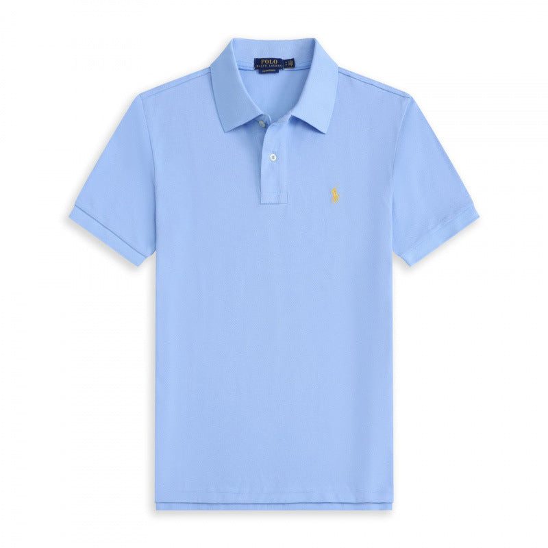 Men’s Short-Sleeved Lapel T-Shirt