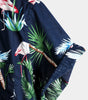 men's pure cotton shirt with Hawaiian holiday print
