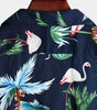 men's pure cotton shirt with Hawaiian holiday print