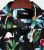 Men's pure cotton Hawaiian holiday print shirt