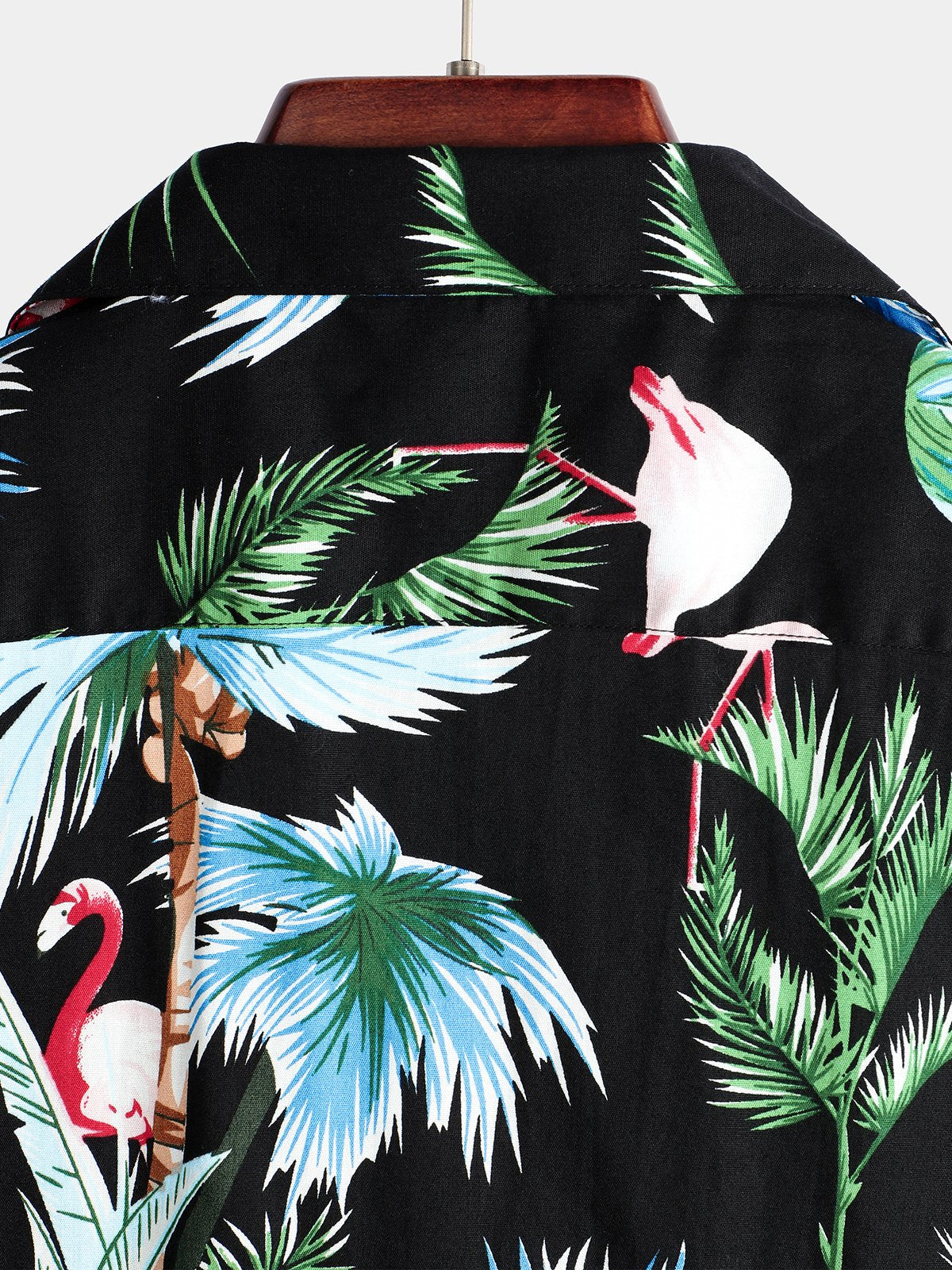Men's pure cotton Hawaiian holiday print shirt