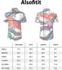 Men's Short Sleeve Cotton Patchwork Printed Shirt