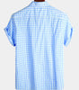 Casual Cotton Check Shirt for Men