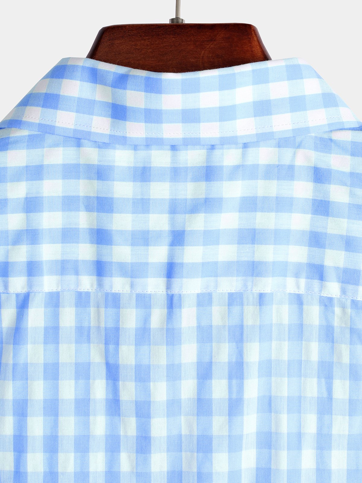 Casual Cotton Check Shirt for Men