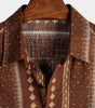 Men's Short Sleeve Retro Cotton Shirts
