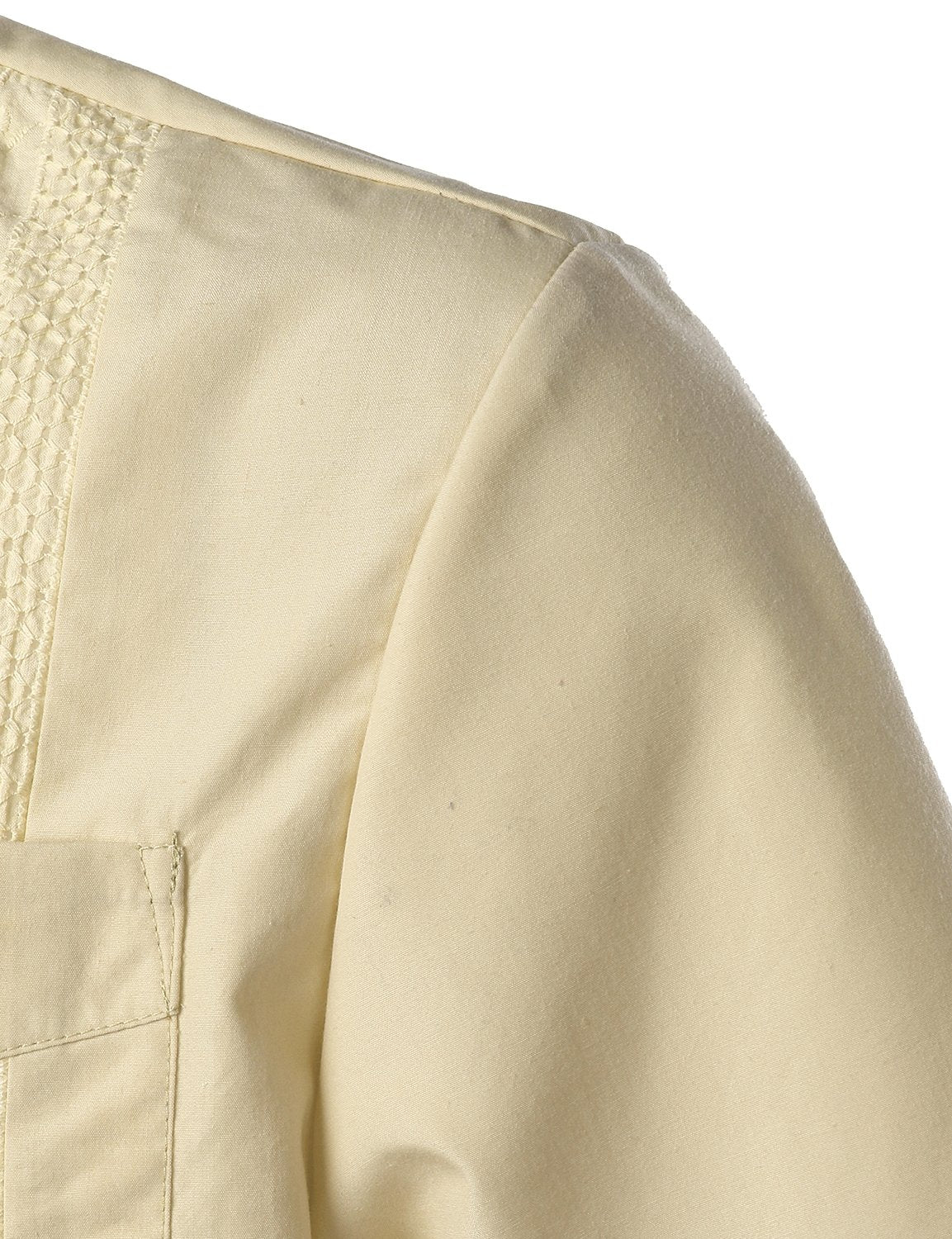 Plain cotton jacquard weave shirt