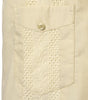 Plain cotton jacquard weave shirt