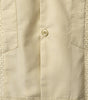 Plain cotton jacquard weave shirt
