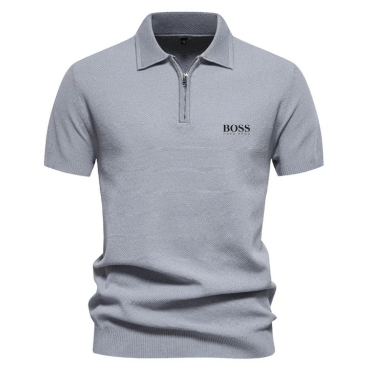 BS™ - Signature Zip Polo  | 1+1 FREE