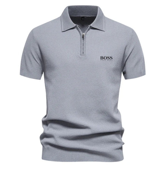 BS™ - Signature Zip Polo  | 1+1 FREE