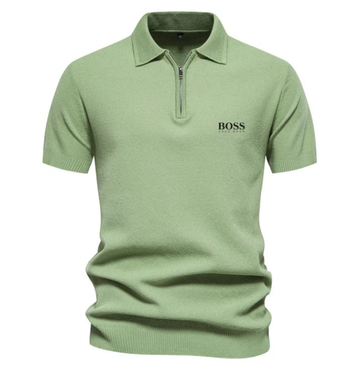 BS™ - Signature Zip Polo  | 1+1 FREE