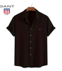 GANT - White Camp Collar Shirt