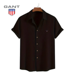 GANT - White Camp Collar Shirt
