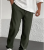 Ribbed Tube Leg Trousers