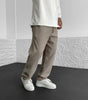 Ribbed Tube Leg Trousers