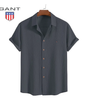 GANT - White Camp Collar Shirt