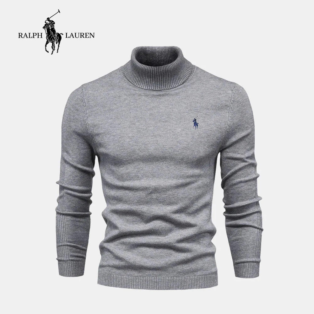 Ribbed Turtleneck Sweater R&L (CLEARANCE)
