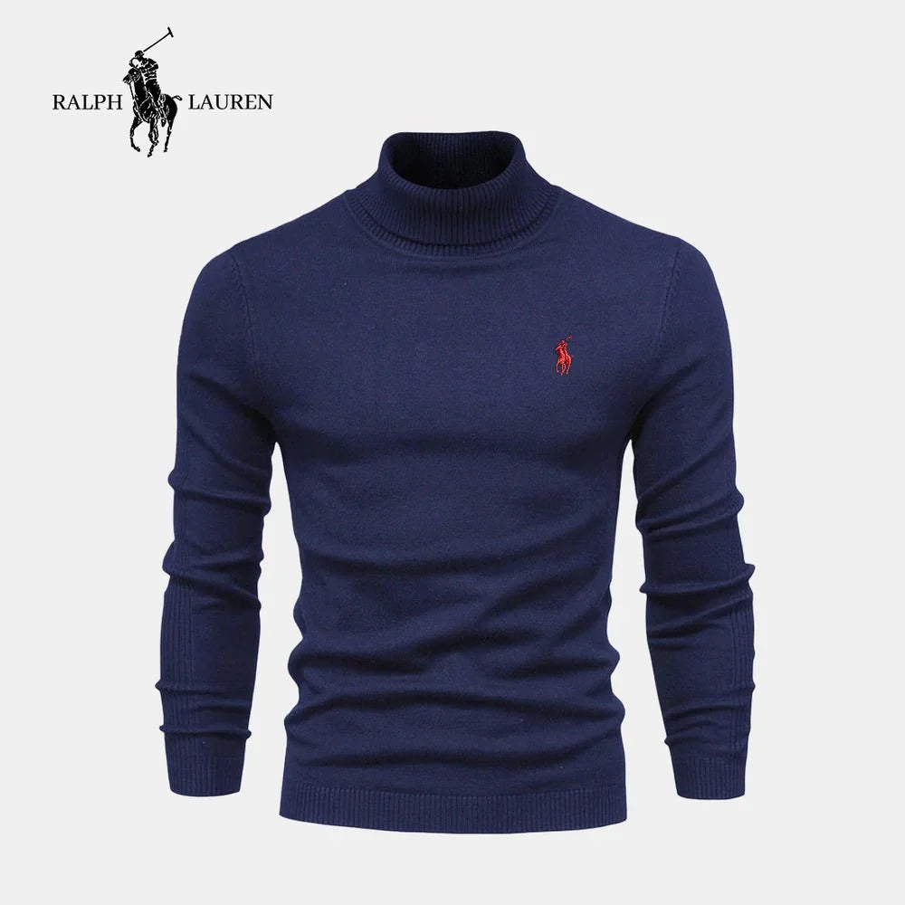 Ribbed Turtleneck Sweater R&L (CLEARANCE)