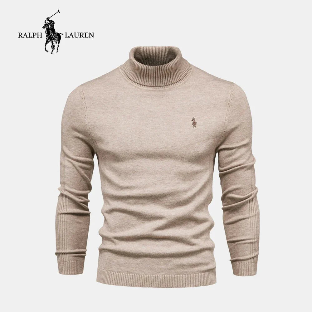 Ribbed Turtleneck Sweater R&L (CLEARANCE)