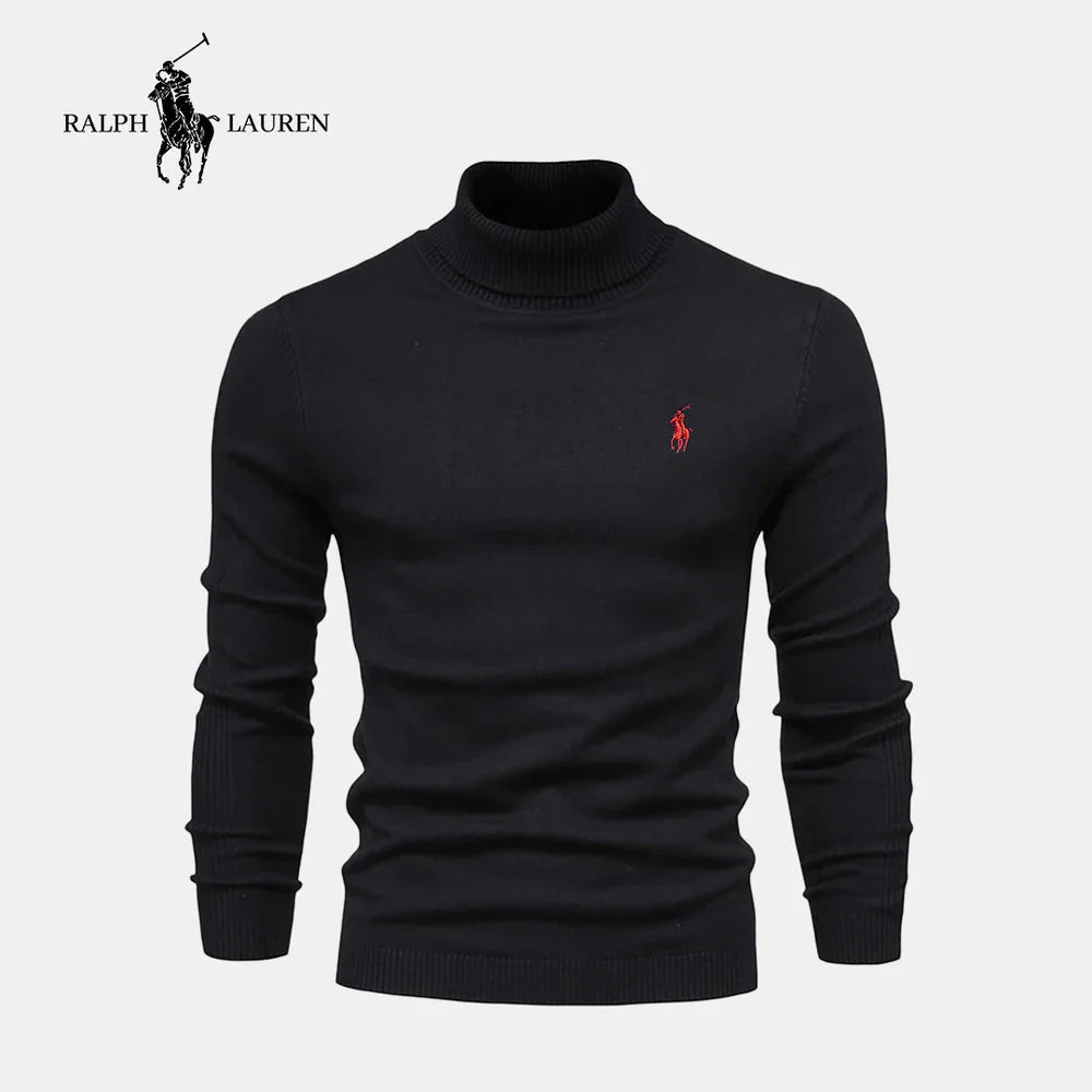 Ribbed Turtleneck Sweater R&L (CLEARANCE)