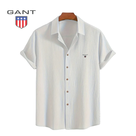 GANT - White Camp Collar Shirt